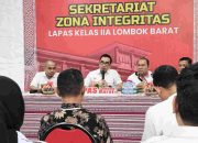 Sesditjenpas Tinjau Lapas Kelas II A Lombok Barat, Optimalisasi Program Pembinaan dan Ketahanan Pangan