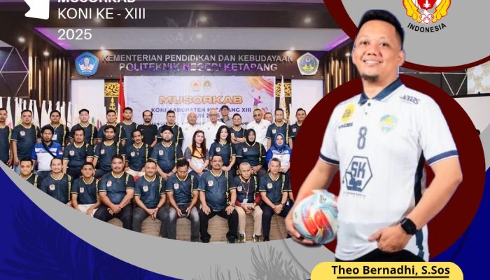 Theo Bernadhi Resmi Nahkodai KONI Ketapang Periode 2025 – 2029