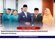 Sekda Resmi Dilantik, Bupati Tegaskan Pentingnya Profesionalisme dan Loyalitas