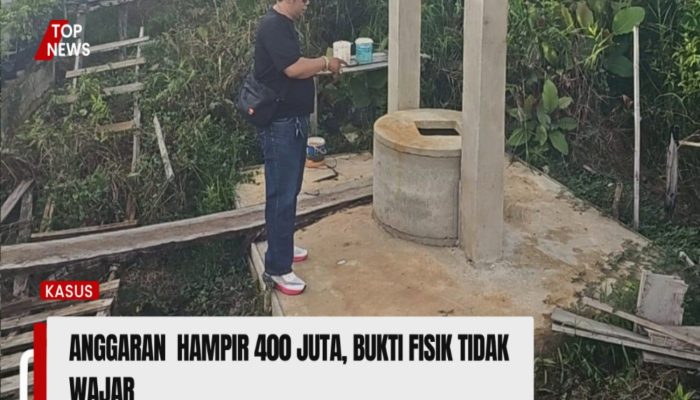 Proyek Ratusan Juta ini Mencurigakan : Tak Ada Koordinasi, Hasil Fisiknya Tidak Wajar