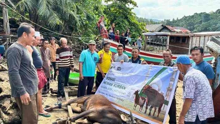 PT DIB Distribusikan Hewan Kurban ke Tiga Kecamatan di Kayong Utara