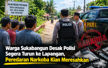 Warga Sukabangun Desak Polisi Segera Turun ke Lapangan, Peredaran Narkoba Kian Meresahkan